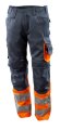 Mascot Veiligheid Werkbroek Leeds 15679-860 donkermarine-hi-vis oranje